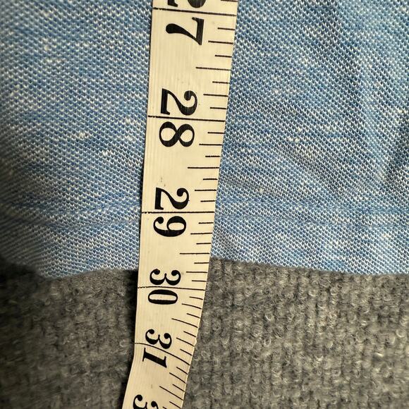 Lacoste Mens Size 4XL Regular Fit Polo Shirt Light Blue Linen Cotton Blend Golf - Picture 6 of 7